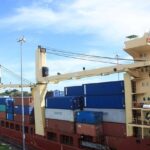 Transport maritime conteneurs marchandises